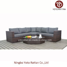 Brown Wicker Novo Sofa Set para Outdoor (1203)